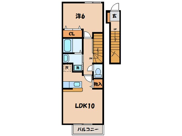 西尾駅 バス20分  奥瀬戸下車：停歩2分 2階の物件間取画像